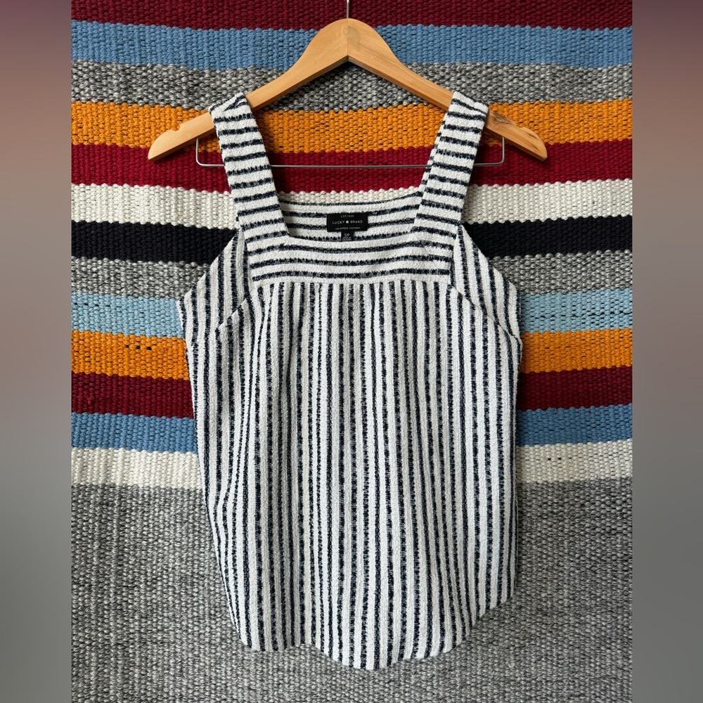Lucky Brand Striped Tank Top